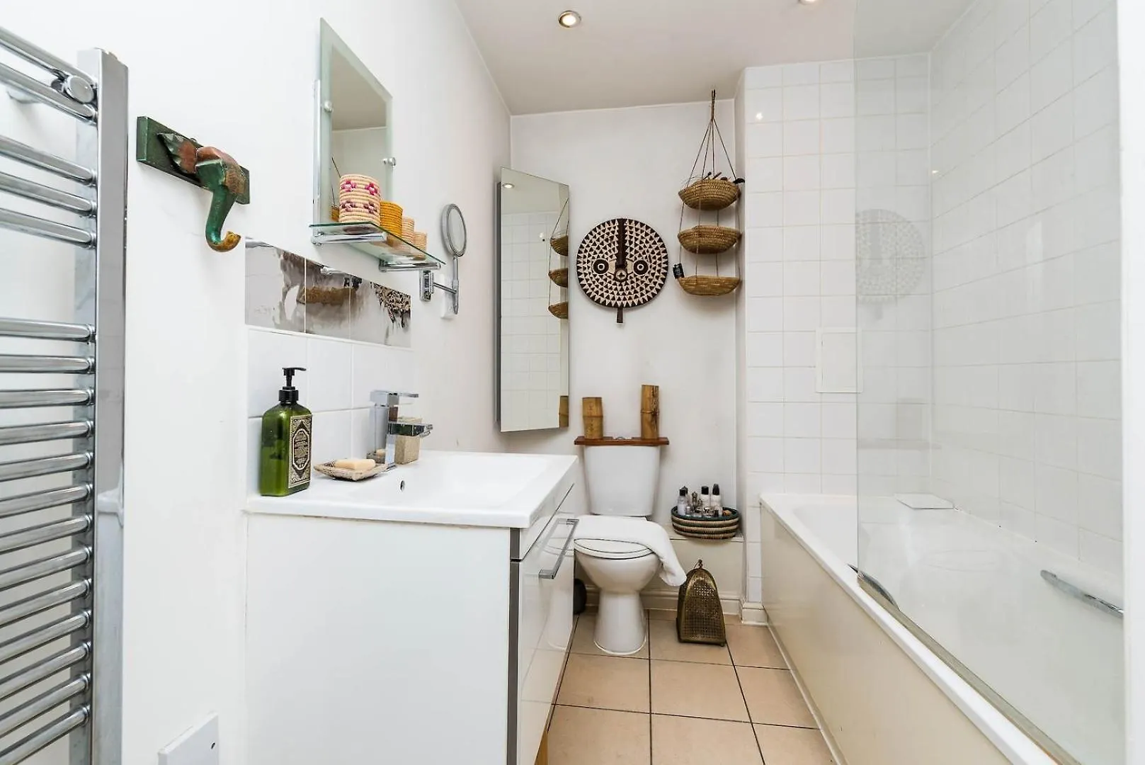 Delightful Moroccan Inspired Flat Hackney Sleeps 2 London 0*,